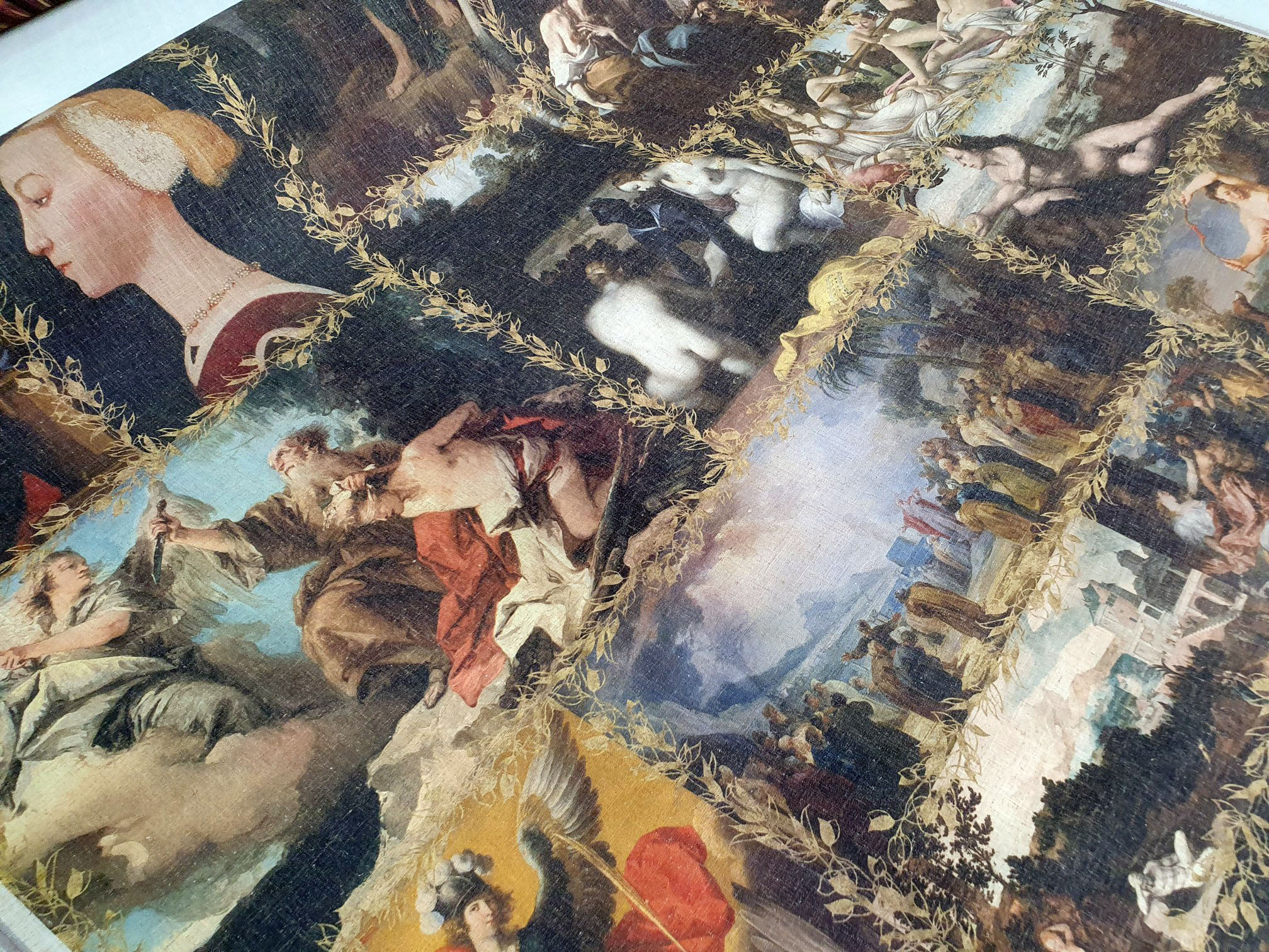 Renaissance Linen Blend Fabric
