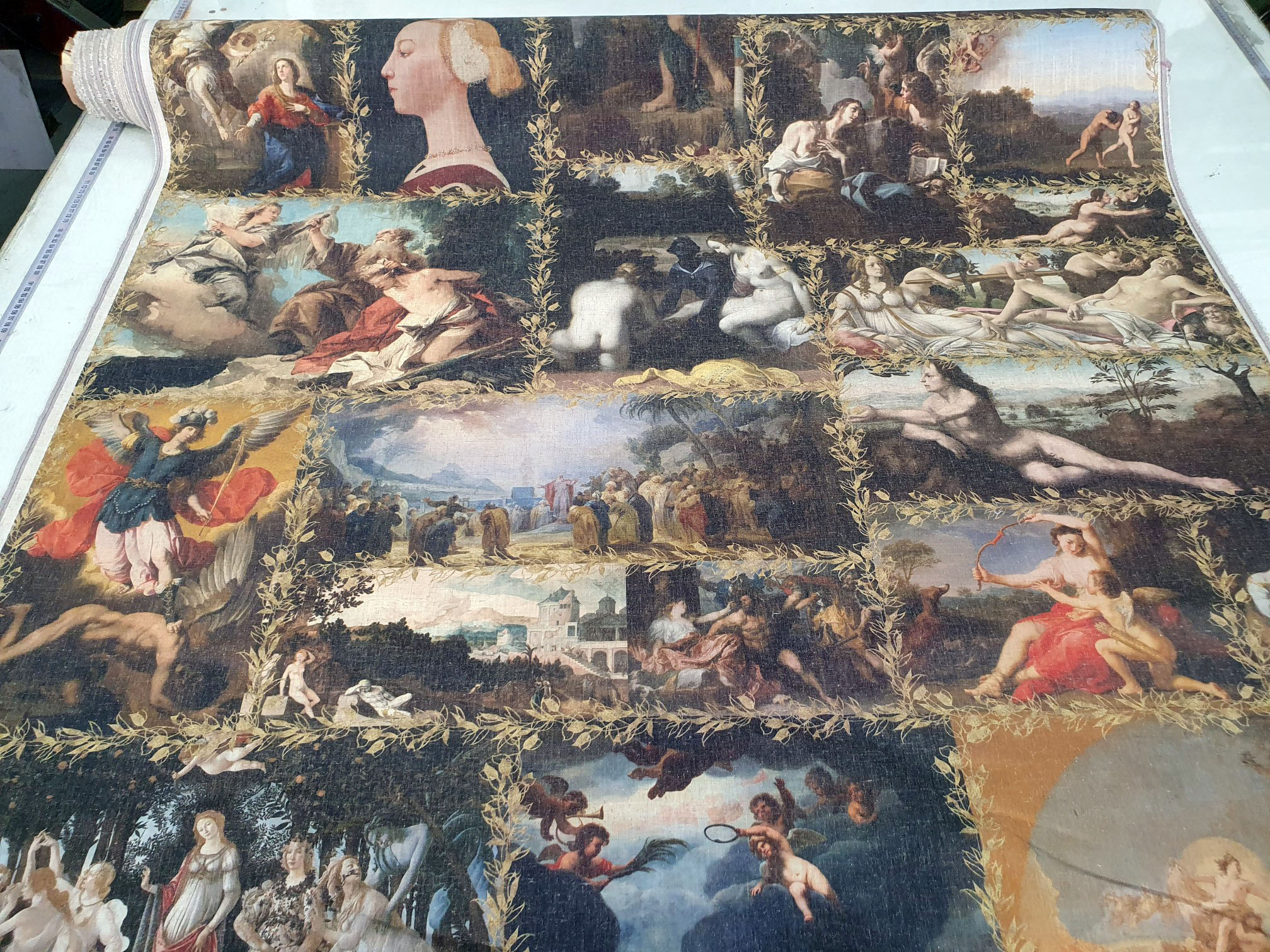 Renaissance Linen Blend Fabric - Image 3