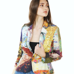 Gustav Klimt Bespoke Ladies Jacket