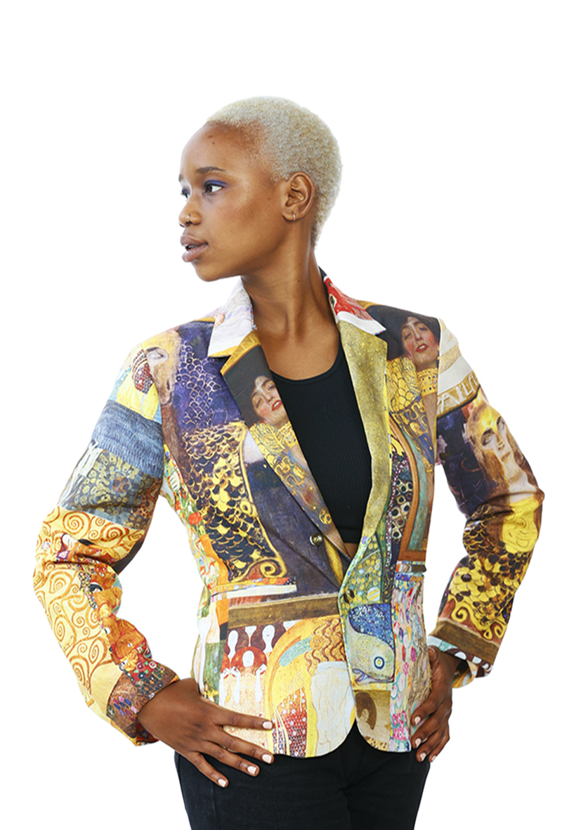 Gustav Klimt Bespoke Ladies Jacket - Image 6
