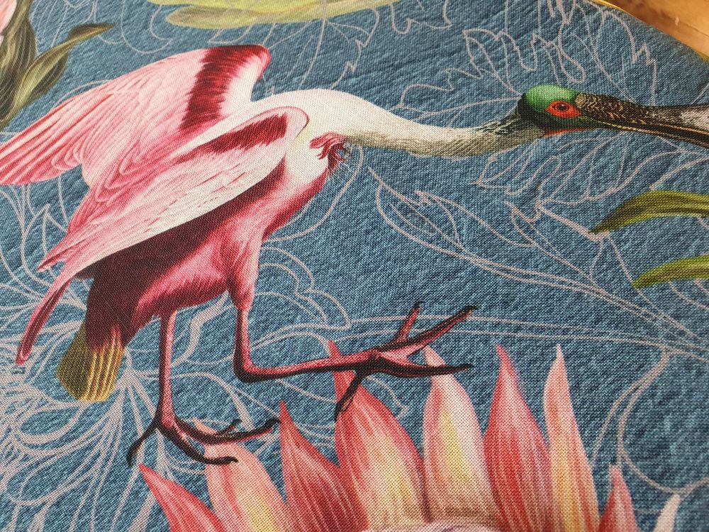 Protea Bird Garden Teal - Image 3