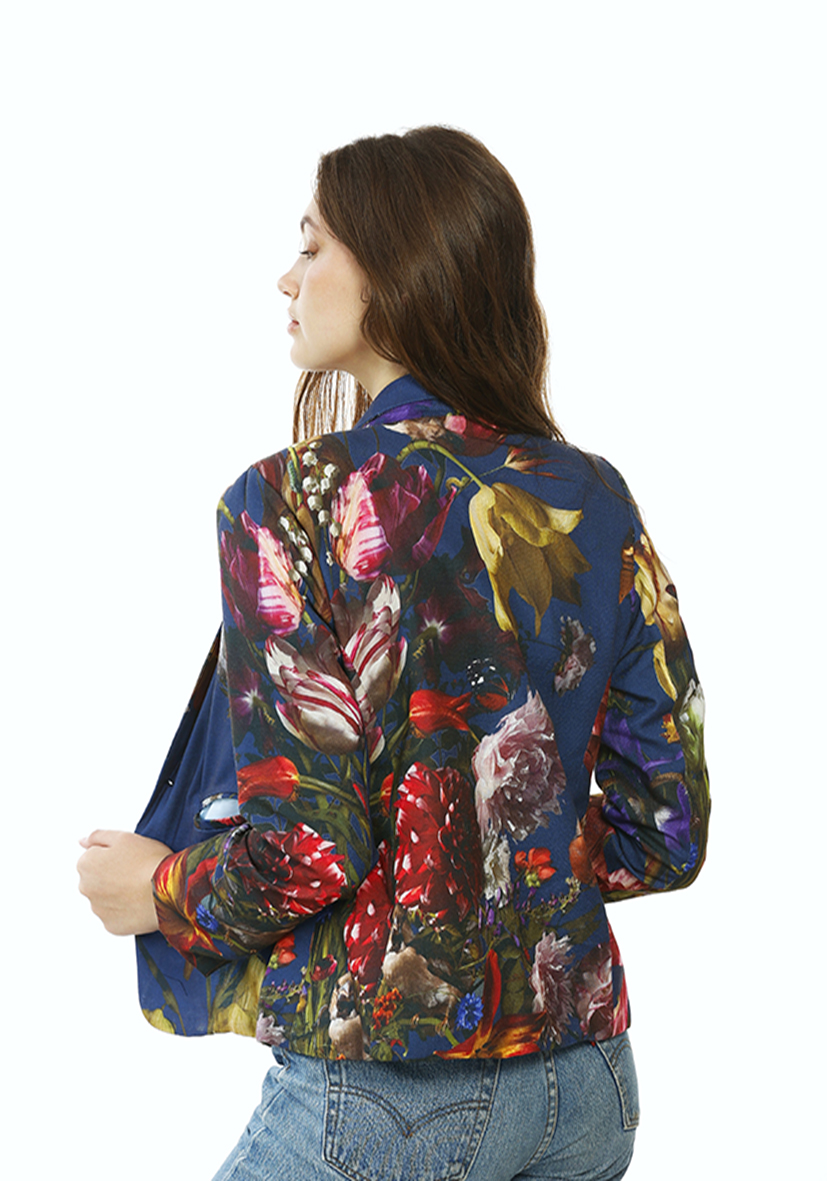 Rijks Blue Bespoke Ladies Jacket - Image 2