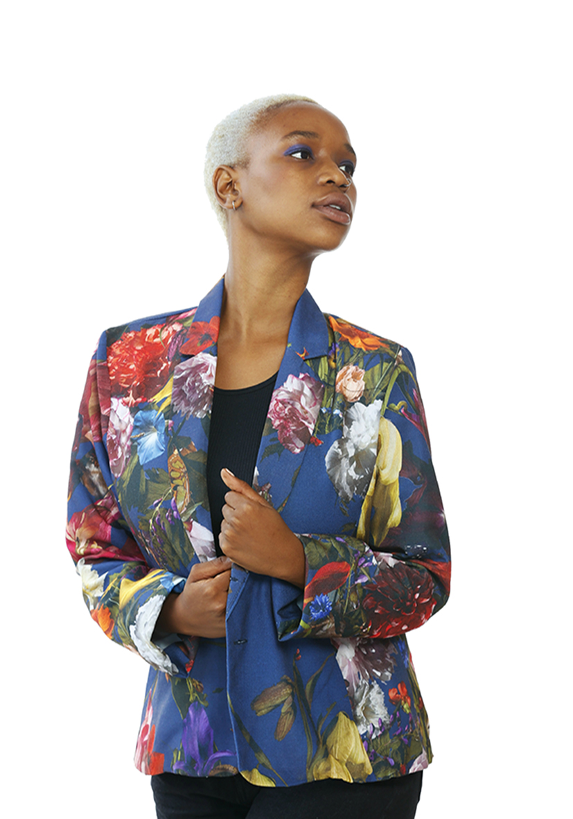 Rijks Blue Bespoke Ladies Jacket - Image 3