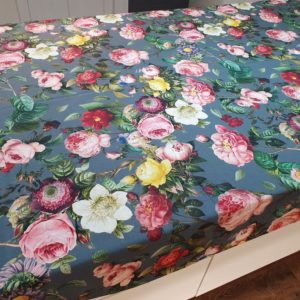 Rose Garden Dirty Teal