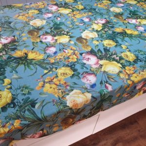 Yellow Teal Roses
