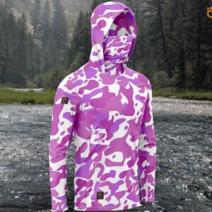 Pink & Purple Camo Hoodie